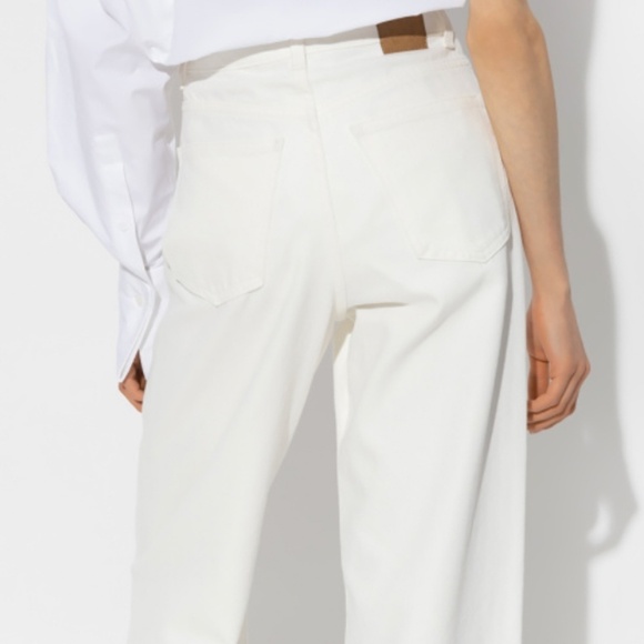 Bite Studios W24 L30 | White Wide Leg High Waist Denim Jeans - Picture 2 of 11